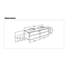 Mueble 160cm Lavabo sobre encimera blaco Fineceramic Beyond Roca
