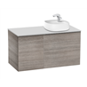 Mueble 100cm con Lavabo sobre encimera Fineceramic Beyond Roca
