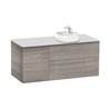 Mueble 120/140cm con Lavabo sobre encimera Fineceramic Beyond Roca