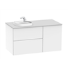 Mueble 100cm con Lavabo encastrado Fineceramic Beyond Roca