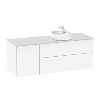 Mueble 120/140cm con Lavabo encastrado Fineceramic Beyond Roca