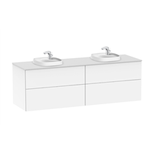Mueble 160cm con Lavabo encastrado Fineceramic Beyond Roca