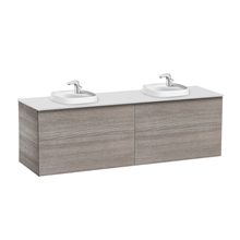 Mueble 160cm con Lavabo encastrado Fineceramic Beyond Roca