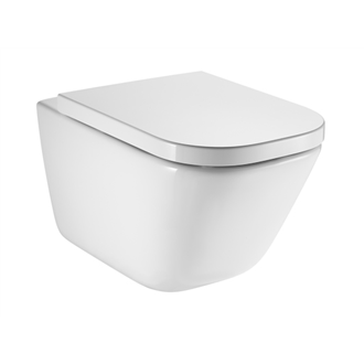 Inodoro Rimless suspendido The Gap SQUARE Roca