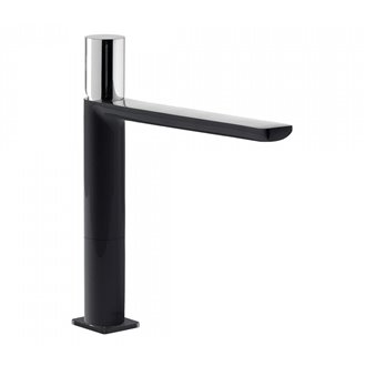 Grifo de lavabo Negro M TUB LOFT TRES