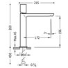 Grifo de lavabo Violeta M TUB TRES LOFT