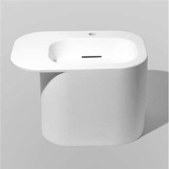 Lavabo Olimpia semipedestal H40 Resigres