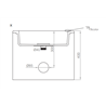 Lavabo Olimpia semipedestal H40 Resigres