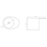 Lavabo Lotto H40 Resigres