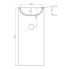 Lavabo Lotto H90 Resigres