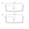 Lavabo Ares h13 Resigres