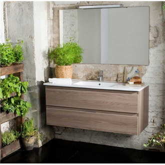 Mueble Life 2 cajones CON LAVABO B10