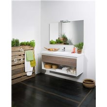 Mueble Life 1 cajón y 1 estante CON LAVABO B10
