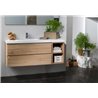 Mueble Life 2 cajones + m&oacute;dulo CON LAVABO B10