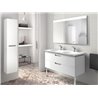 Mueble 120cm blanco y lavabo Kalahari Roca
