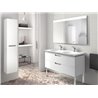 Mueble 120cm blanco y lavabo Kalahari Roca