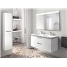 Mueble 120cm blanco y lavabo Kalahari Roca
