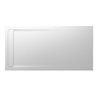 Plato de ducha 200x100cm blanco Aquos Roca