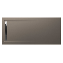 Plato de ducha 200x90cm moka Aquos Roca