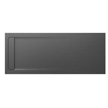Plato de ducha 200x80cm pizarra Aquos Roca