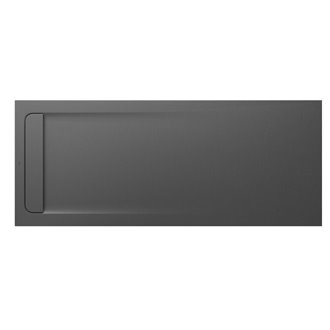 Plato de ducha 200x80cm pizarra Aquos Roca