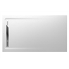 Plato de ducha 180x100cm blanco Aquos Roca