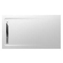 Plato de ducha 160x90cm blanco Aquos Roca