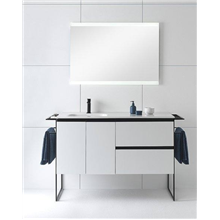 Mueble de baño con lavabo cerámico 90cm Structure Royo