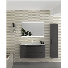 Mueble de baño con lavabo cerámico 120cm R Soft Royo
