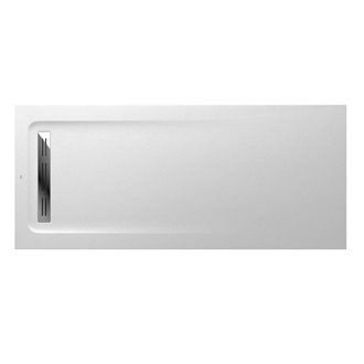 Plato de ducha 160x70cm blanco Aquos Roca