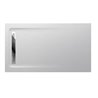 Plato de ducha 140x90cm blanco Aquos Roca