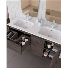 Mueble de baño con lavabo cerámico 120cm Alfa Royo