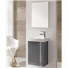 Conjunto de ba&ntilde;o mueble+lavabo+espejo 45cm Elegance Royo