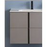 Mueble de ba&ntilde;o con lavabo cer&aacute;mico 2 cajones 100cm Onix+ Royo