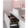 Mueble de ba&ntilde;o modular con lavabo cer&aacute;mico 140cm Vida Royo