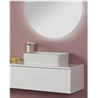 Mueble de ba&ntilde;o modular con lavabo cer&aacute;mico 140cm Vida Royo