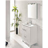Mueble de ba&ntilde;o con lavabo cer&aacute;mico 70cm Confort Royo