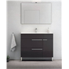 Mueble de ba&ntilde;o con lavabo cer&aacute;mico 80cm Confort Royo