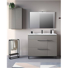 Mueble de baño con lavabo cerámico 100cm Confort Royo
