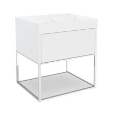 Mueble con estante 60cm mate the grid COSMIC