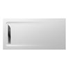 Plato de ducha 140x70cm blanco Aquos Roca