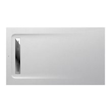 Plato de ducha 120x70cm blanco Aquos Roca