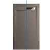 Plato de ducha 200x90cm moka Aquos Roca