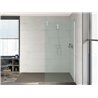 Plato de ducha 200x90cm moka Aquos Roca