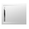 Plato de ducha 100x90cm blanco Aquos Roca