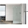 Plato de ducha 100x90cm blanco Aquos Roca
