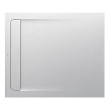 Plato de ducha 100x80cm blanco roto Aquos Roca