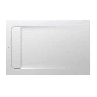 Plato de ducha 100x70cm blanco Aquos Roca