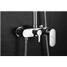 Conjunto de ducha monomando redondo CANO - OXEN
