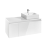 Mueble 110cm blanco brillo Heima Roca